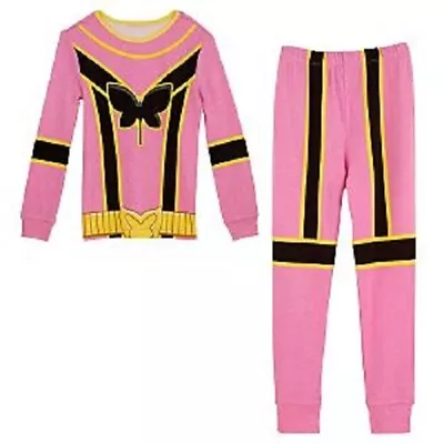 $25 • Buy RARE! DISNEY PJ PALS PINK POWER RANGERS PAJAMAS SET ~ Girl's Size 6 ~ BRAND NEW!