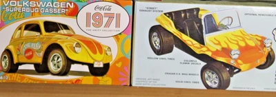 $25.95 • Buy 71 VW BUG GASSER &DUNE BUGGY INTERIOR Chassis GLASS DECALS  NO/TIRES/WHEELS 1/25