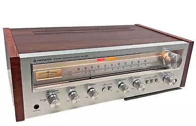 Vintage Pioneer SX-550 20W AM/FM Stereo Receiver 1976 Fully Serviced. • $298