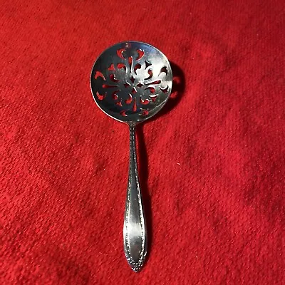 Antique J.S. Co. Sterling Silver Pierced Round Spoon - Joseph Seymour • $16