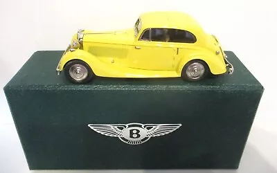 LANSDOWNE  Models  1:43 LDM.93  1936  BENTLEY 4.5  FIXED HEAD COUPE  Yellow • £79.95