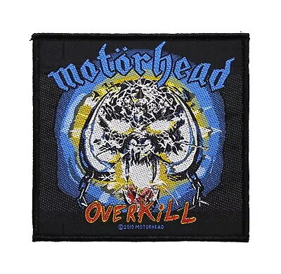 Motorhead Overkill Woven Sew On Battle Jacket Patch - Licensed 091-1 • $6.50