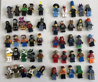 Lego Minifigures X50 Bulk Lot - Variety Of Parts And Themes • $72