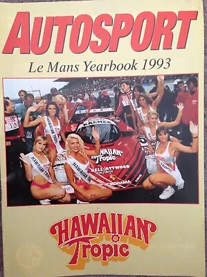 Autosport 1993 LE MANS YEARBOOK - Teams & Cars & Drivers-Peugeot 905B • £6.95