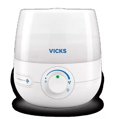 Vicks 0.6 Gallon Natural Care Cool Mist Ultrasonic Humidifier 200 Sq Ft VUL530 • $37.86