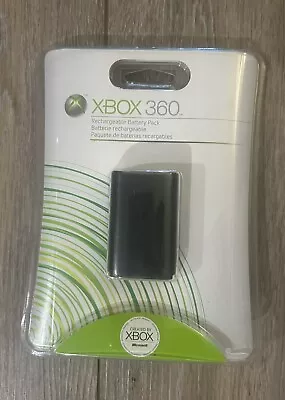 Xbox 360 Rechargeable Battery Pack Brand New Sealed (Black) • $26.95