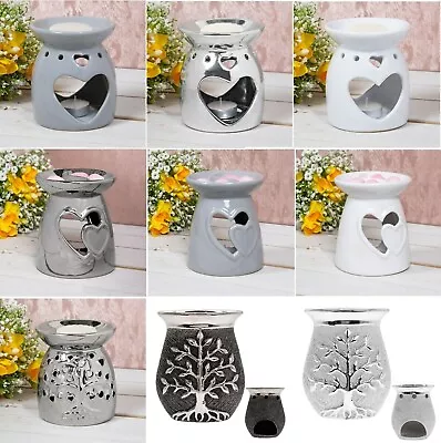 Wax Melt Oil Burner Tealight Holder Diffuser Ornament Aromatherapy Ceramic Gift • £4.90