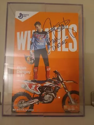 Ryan Dungey Signed Wheaties Box Inscribed  The Diesel  • $450