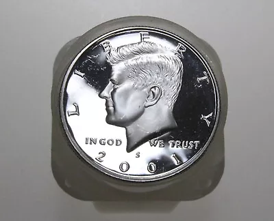 2001 50c Kennedy Silver Half Dollar Proof Roll • $218.50