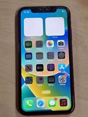 Apple IPhone XR 256GB Unlocked | Screen Cracked | Spares And Repairs | 0940 • £51