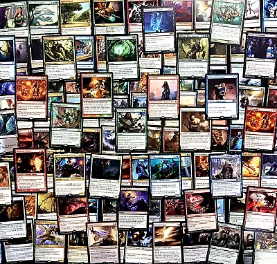 100 MTG Magic: The Gathering ALL RARES Collection Lot! Mint! RARES ONLY! • $23.95