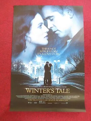 Winter's Tale Us One Sheet Rolled Poster Colin Farrell Matt Bomer 2014 • $17.39