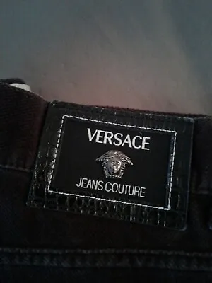 !LOOK! Men's VERSACE JEANS COUTURE  BROWN CORDUROY Vintage Italy Size 32 X 29 • $25