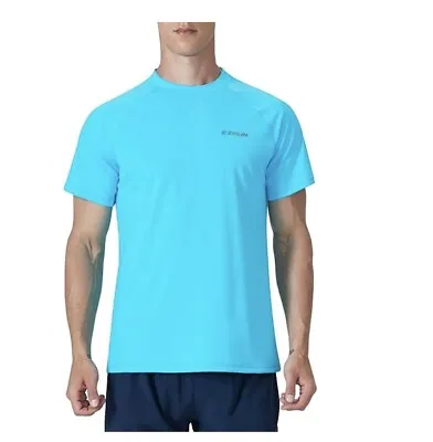 EZRUN Mens Sun Protection Swim Shirt Lightweight UV XL • $12.74