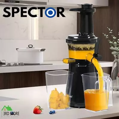 Spector Cold Press Slow Juicer Electric Fruit Juice Extractor Vegetable Processo • $108