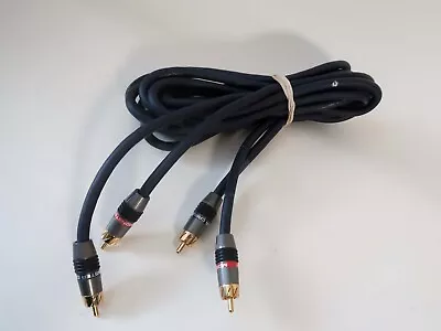 Set Of 2 MONSTER CABLE Interlink 400 MKII  2M / 6.5Ft  RCA Audio Interconnect • $29