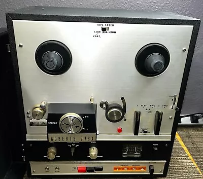 Roberts 778X 4-8 Track Stereo Reel To Reel Multi Purpose Tape Recorder 039403 • $220