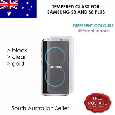 For Samsung Galaxy S8 S8 Plus Tempered Glass Screen Protector Film - SA Seller • $3.50