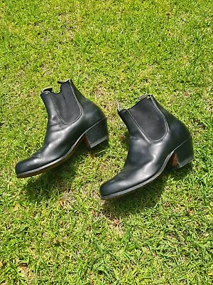 RM Williams Mens Cuban Heel Black 8G • $130