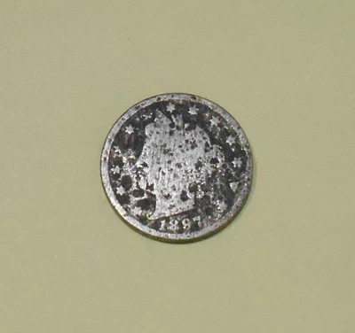 $1.19 • Buy U.S. 1897 Liberty  V  Nickel. Circulated