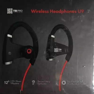 TBI PRO Wireless Headphones U9 Bluetooth V5.0 With Noise Audio Cancellation • $35