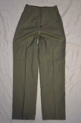 VINTAGE 1977 US Army OG-507 Mens Utility Pants Trousers 26x31 Green READ!!! • $33.99