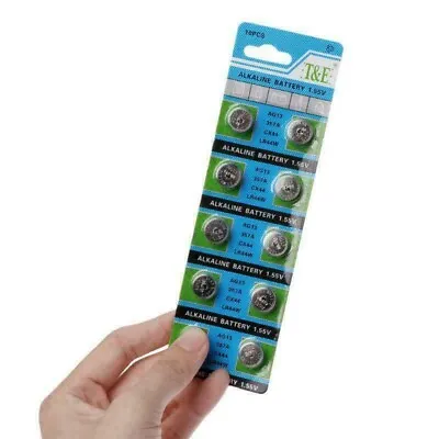 40 X LR44 SR44 L1154 AG13 A76 1.5V QUALITY Alkaline Button Coin Batteries • £4.13