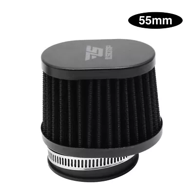 Motorcycle 55mm Air Filter Cleaner Carburetor Air Intake Pod For Dirt Bike ATV • $13