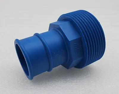 Marine East Straight Adapter Fitting 1-1/4  Hose Barb X Male Thread • $12.99