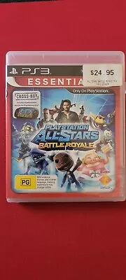 Playstation All-stars Battle Royale - Sony Playstation 3 Ps3 Game In Vgc • $13