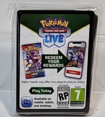 $10.53 • Buy Pokemon TCG Online Unused Code Cards 100 Pack Lot 