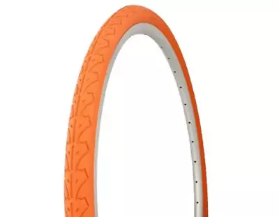 Duro Cruiser-Hybrid Tire 700C X 38mm Semi-Slick Tread Orange • $16.95