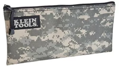 Klein Tools 5139C Zipper Bag Camouflage Cordura Nylon Tool Pouch With Heavy-Dut • $16.47