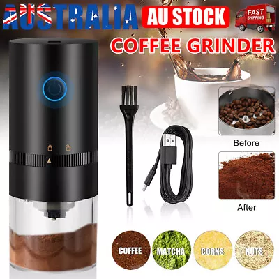 Electric Coffee Grinder Grinding Mill Bean Nuts Spice Core Herb Blender Machine • $26.95