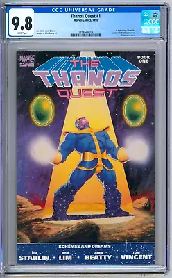 Thanos Quest 1 CGC Graded 9.8 NM/MT Marvel Comics 1990 • $124.95