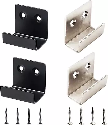 U Bracket Stainless Steel Mounting Brackets 40X35Mm Tile Bracket Hanger Wall Hoo • $17.79