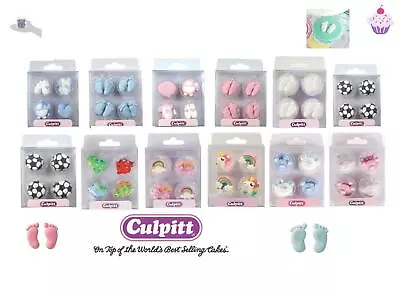 £3.29 • Buy Edible Cake Topper Cupcake Decorations Baby Birthday Wedding Party Shower