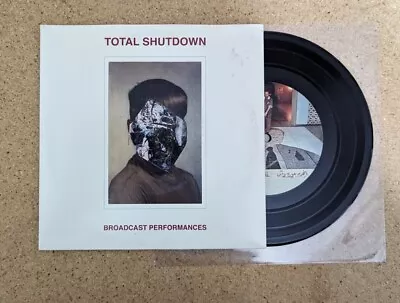 Total Shutdown Broadcast Performances 7  Vinyl Record - Black Dice Locust • $3.99