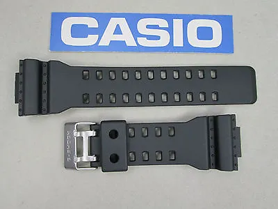 Genuine Casio G-Shock GDF-100BB GDF-100 GA-110 Black Resin Watch Band 10347688 • $26.95