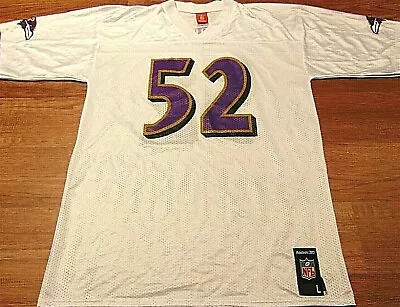 Reebok Nfl Team Apparel Baltimore Ravens Ray Lewis Jersey Size L • $30.68