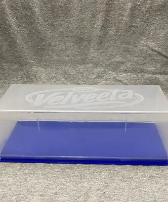 Vintage Kraft Velveeta Cheese Box Storage Container Blue Plastic 2 Lb Block • $10.99