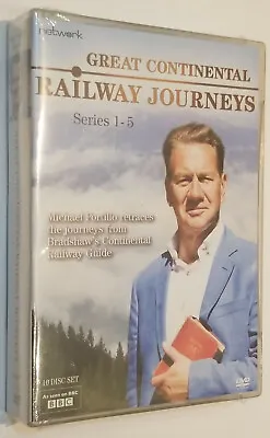 Great Continental Railway Journeys Series 1 2 3 4 5 (Portillo) DVD Box Set • £34.99