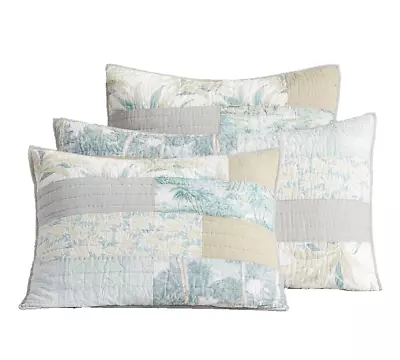 NWT Pottery Barn Island Patchwork Quilted Cotton Standard Pillow Sham X1 (One) • $49