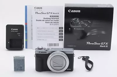 【MINT+++ BOXED】Canon PowerShot G7 X Mark III 20.1MP Digital Camera From JAPAN • $1589.99