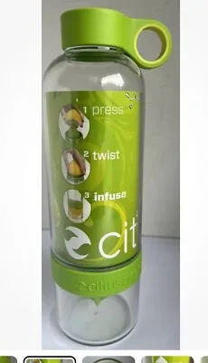 Citrus Zinger Juice Maker Lemon Bottle Drinking Water Twist Infuse • $11.99