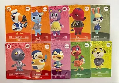 $3 • Buy Genuine Animal Crossing Amiibo Cards (Series 5)