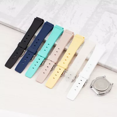 New 18mm Coloured Silicone Strap For Casio F84/F-91W/F84/F105 Watches • $15.99