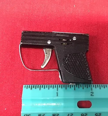 Vintage Working Pistol / Gun Shaped Black Lighter Made  In  Japan / 2   UNLIT • $40
