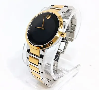 Movado 0607120 Modern Classic Men's Two-Tone 39mm Sapphire Crystal Quartz Watch • $278.99