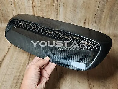 RAISED Carbon Effect Bonnet Air Vent Intake Scoop For MINI Cooper S JCW R52 R53 • $119